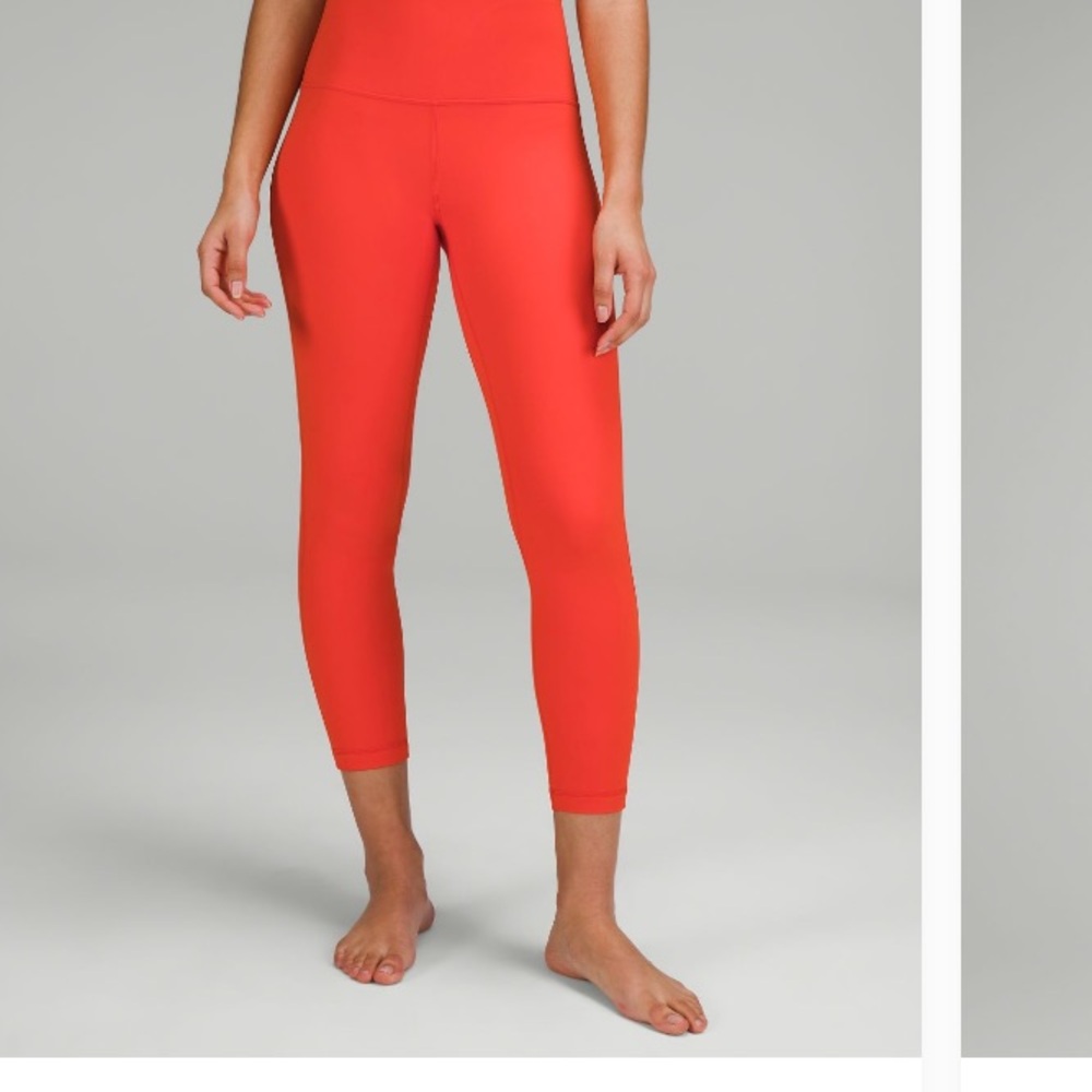 lululemon athletica Align™ High-Rise Pant 25" - Solar Orange